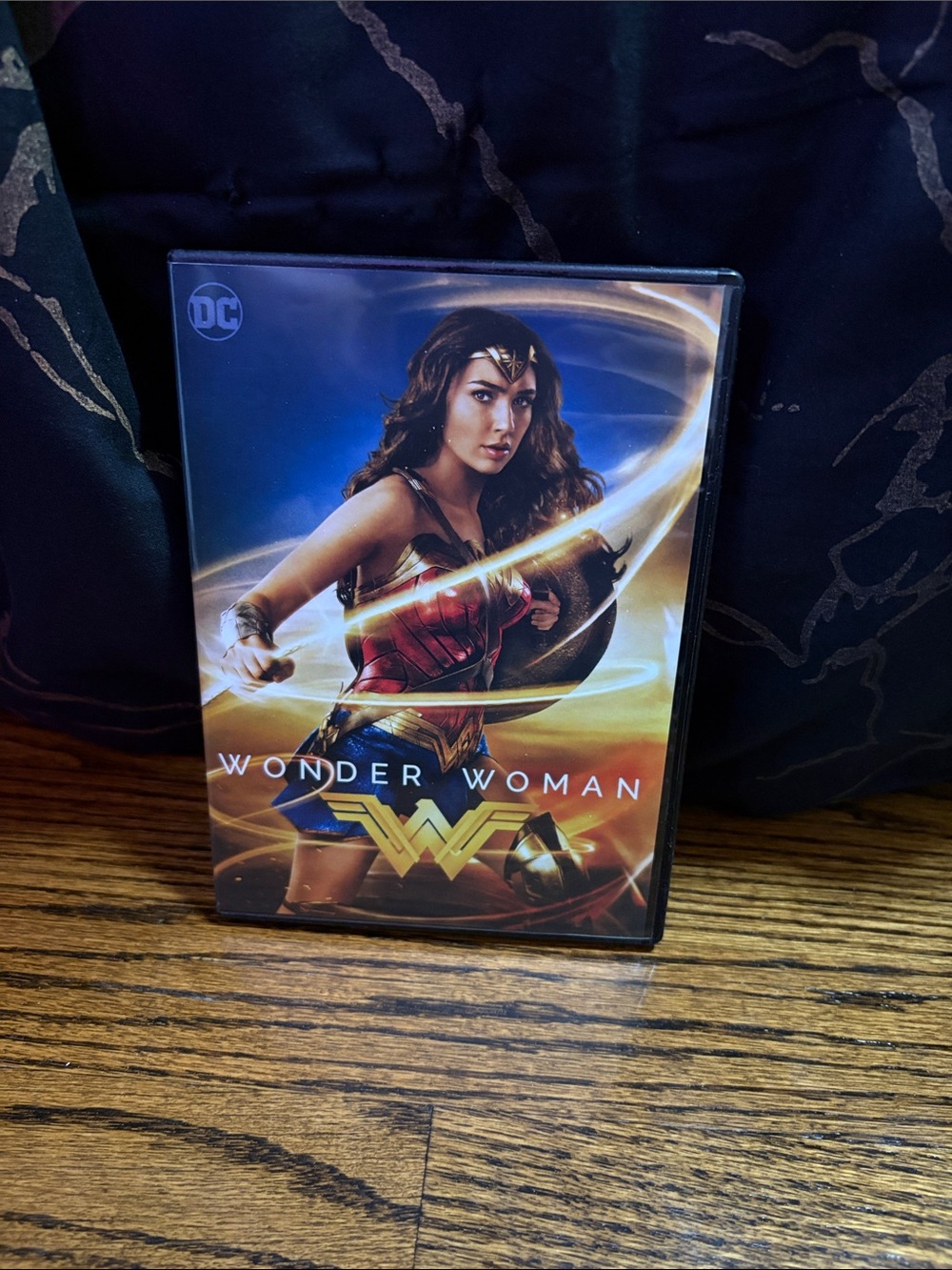 DC Wonder Woman DVD - Blue, Red, Gold Artwork